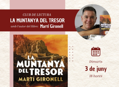 Club de lectura amb Martí Gironell: "La muntanya del tresor"