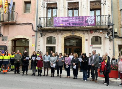 Lectura manifest institucional pel Dia Internacional Contra la Violència Envers les Dones