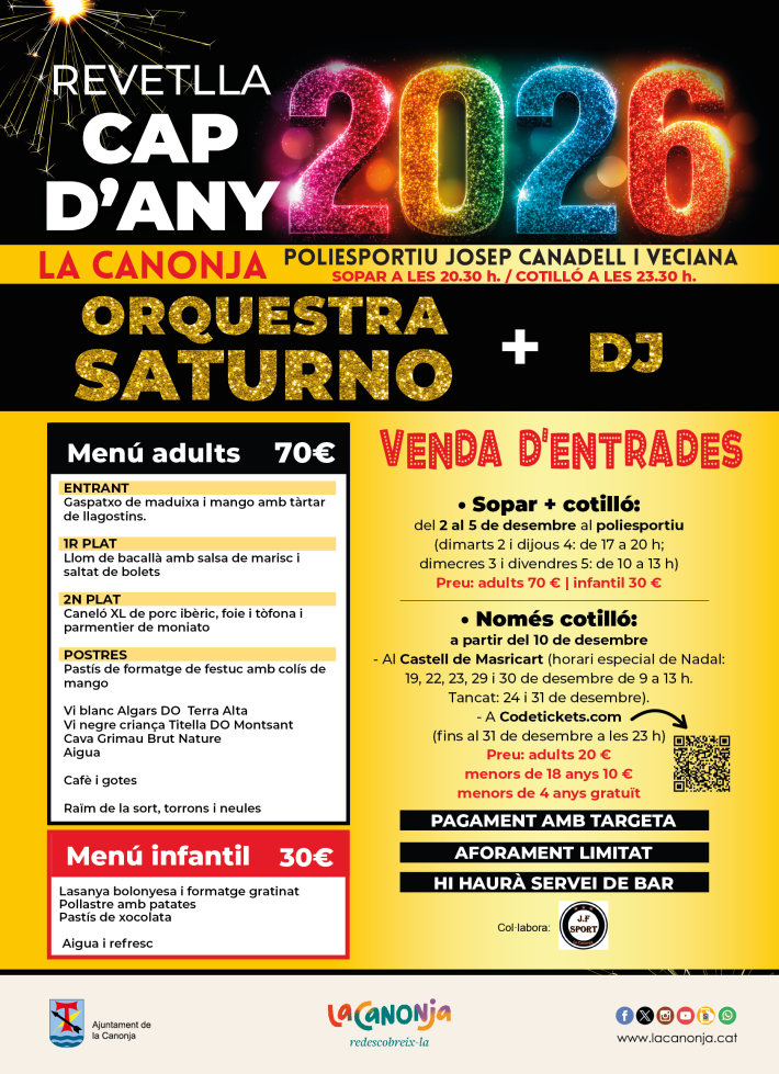 Revetlla de Cap d'Any 2025-2026