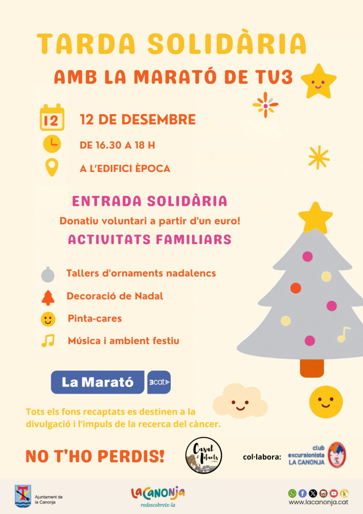 Tarda solid&agrave;ria amb la Marat&oacute; de TV3