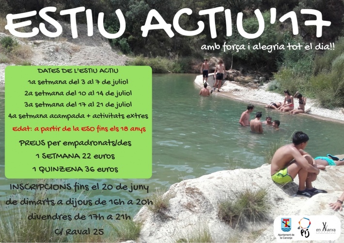 Estiu Actiu 2017, amb força i alegria tot el dia!