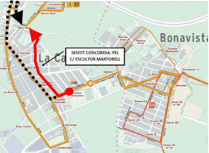 Del 11 al 15 d'agost: Afectacions al trànsit i Bus EMT amb motiu de la Festa Major 